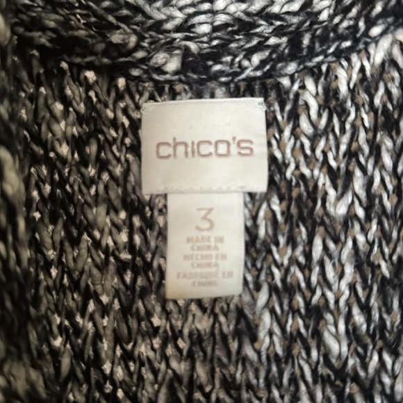 Chico's knit duster vest - Picture 2 of 3